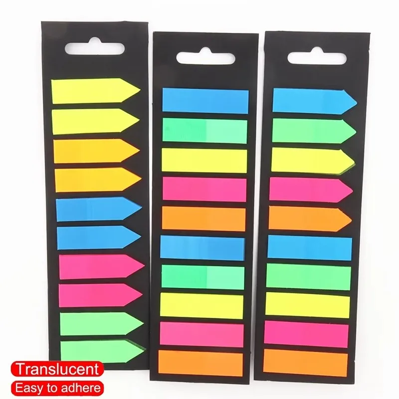 200-листов-флуоресцентный-блокнот-цветной-блокнот-самоклеящиеся-липкие-заметки-маркер-закладка-наклейка-для-заметок-школьные-и-офисные-принадлежности