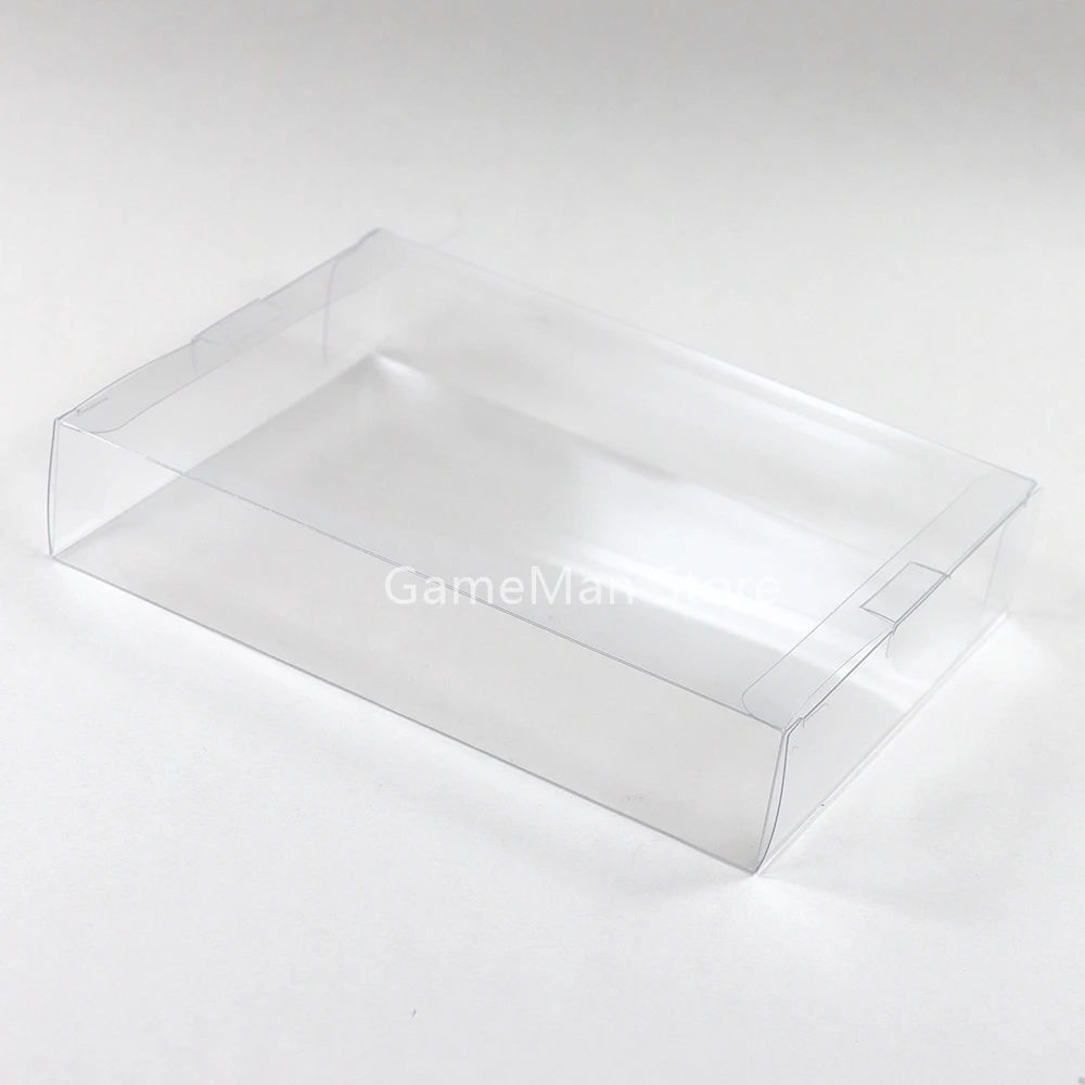 10 sztuk/partia dla Nintendo przezroczyste pudełka do gier dla SNES N64 pudełko do gier Protector Case CIB gry plastikowy ochraniacz PET — zdjęcie produktu 5