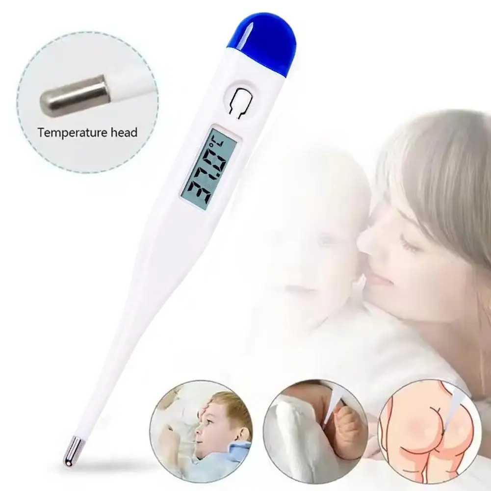Digital Water Thermometer Accurate Oral And Armpit Temperature Reading Fever Alert Thermometer