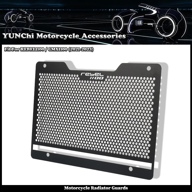 Fit For HONDA REBEL1100 CMX1100 Rebel Cmx 1000 2021-2023 2022 Motorcycle Radiator Grille Guard Cover Protector