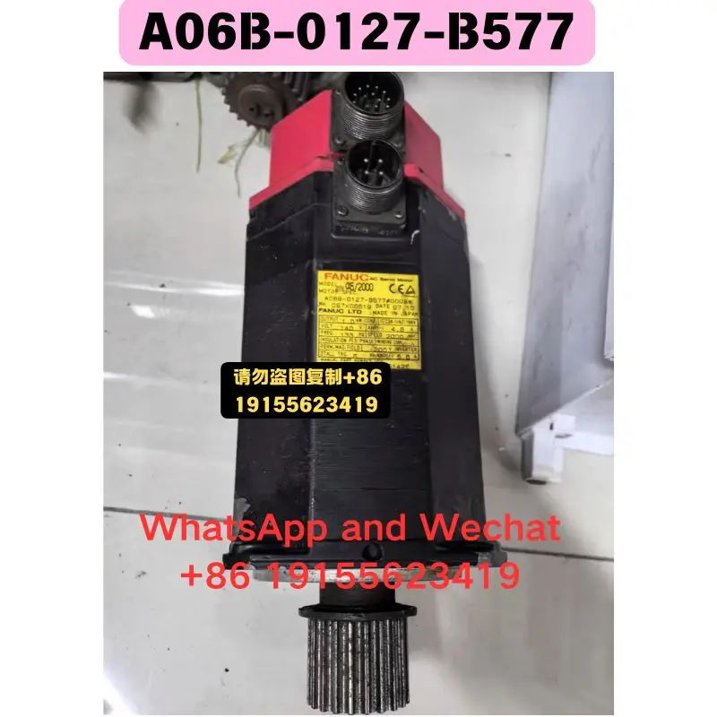 Used OEM disassembled parts A06B-0127-B577 electrical machinery Functional test OK Quick delivery