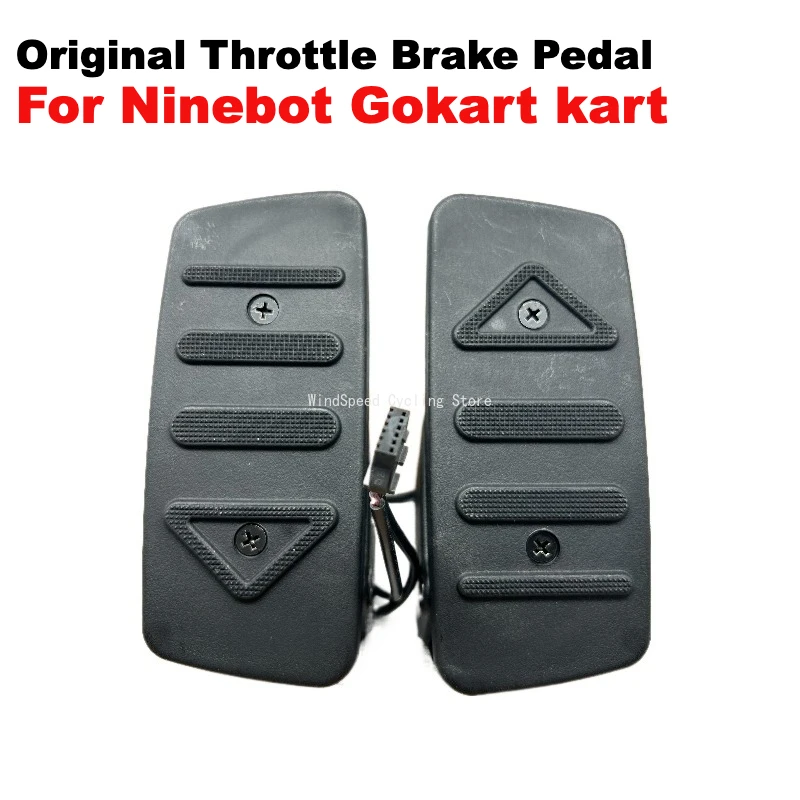 Pedal de freio do acelerador original para ninebot gokart kart pedal de freio do acelerador para ninebot gokart kit kart reequipamento peças scooter