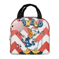 Disney Insulation Rice Bag Donald Duck Girl Kid unico per pranzo Picnic Storage isolamento a tenuta stagna