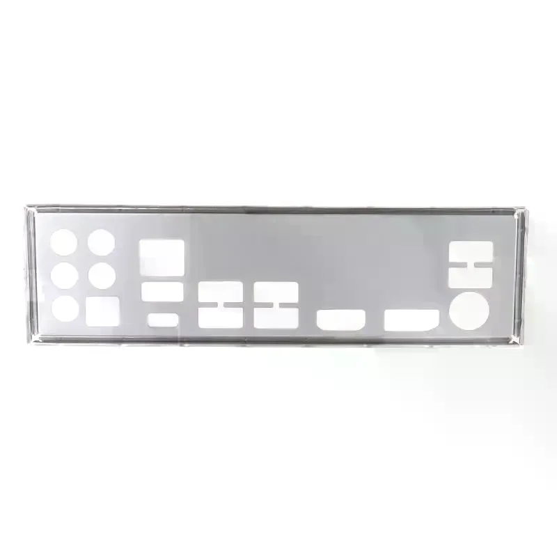Placa traseira IO I/O Shield em aço inoxidável, suporte Blende para B450M Steel Legend, B450 Steel Legend
