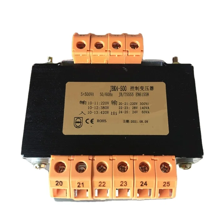 JBK4-1000VA 1KVA machine tool control  transformer voltage can be customized  transformer Three phase  transformer