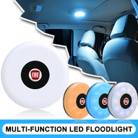Magnet Base Ceiling Car LED Touch Light Car Interior Lighting Reading Light For Fiat 500L 500X Panda Stilo Ducato Palio Bravo