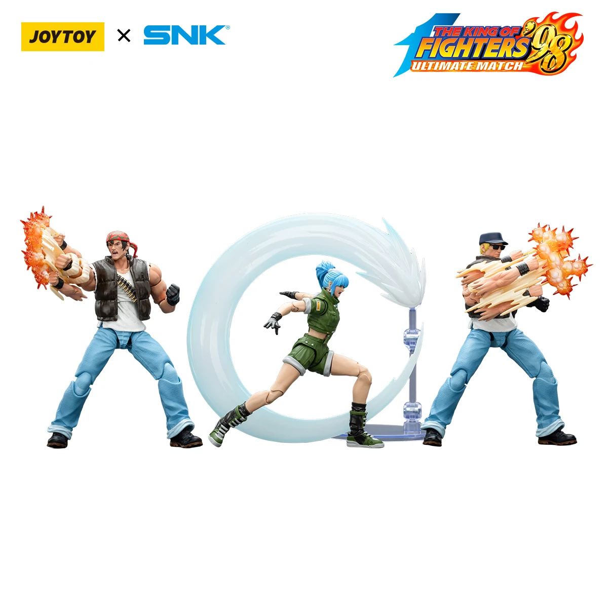 

Фигурки HiPlay JOYTOY SNK 1/18 KOF'98UM Ikari Warriors Team