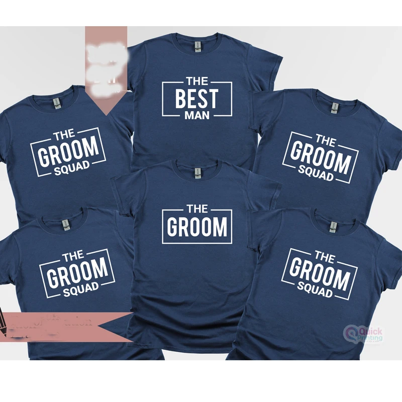 The Best Men Groom Unisex T Shirts Cotton Wedding Party Clothes Bride Gift Groom Wedding Clothes Vintage Simple T-shirt