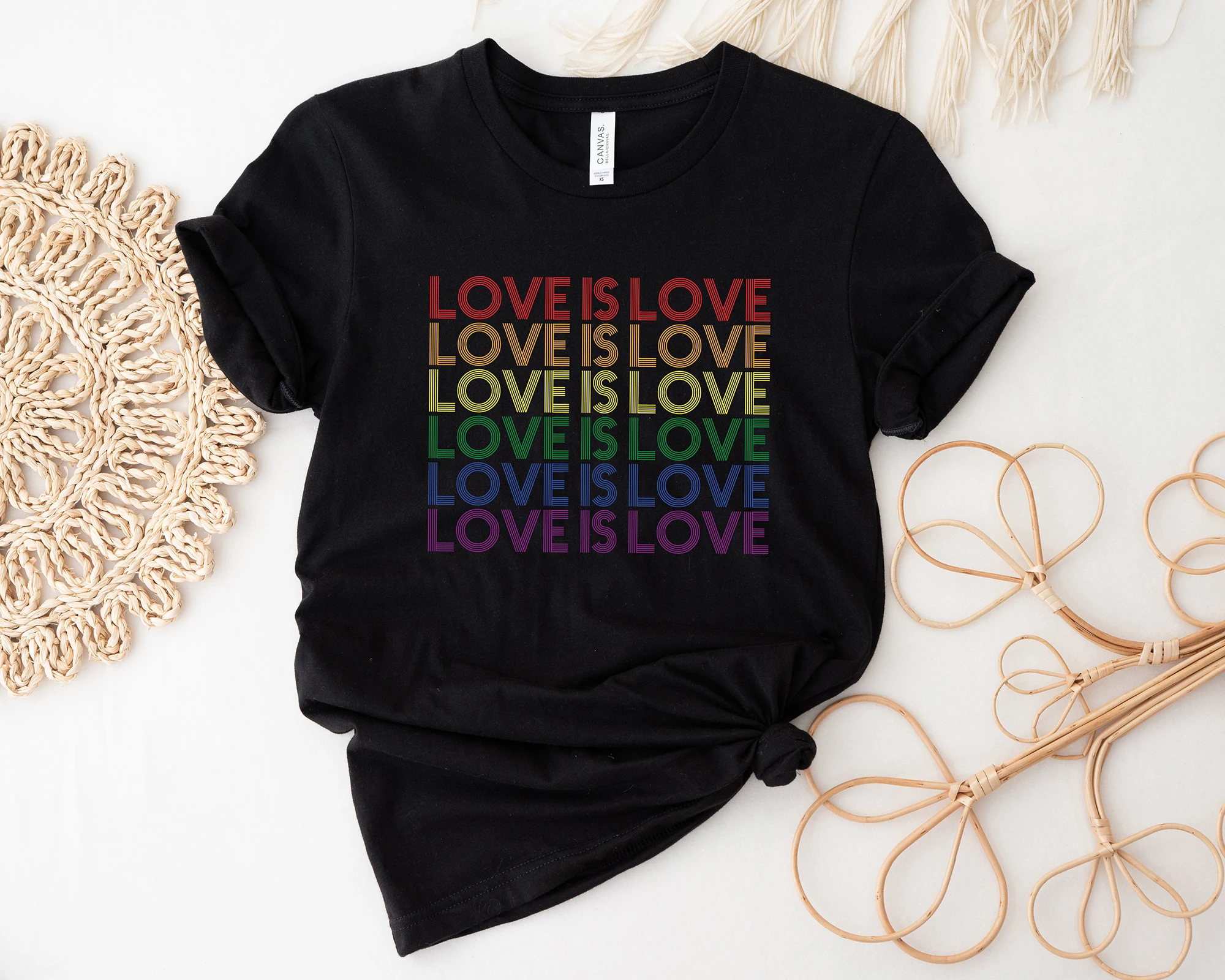

Love Is Love T-Shirt, Womens Love Is Love Shirt, Pride Shirt, Mens Love Is Love Shirt, Kindness Shirts, Gay LGBTQ Support Tees