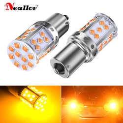 Canbus No Error 1156 ba15s P21W LED Bulb for Skoda Superb Octavia 2 FL 2010 2011 2012 2013 Daytime Running Lights DRL Orange