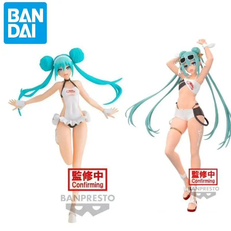 【在庫あり】正規品-バンプレスト-レーシングミク-2023-トロピカルフィギュア-オリジナル-クールで人気のギフト-新しいデスクトップオーナメント-コレクターズフィギュア-モデル