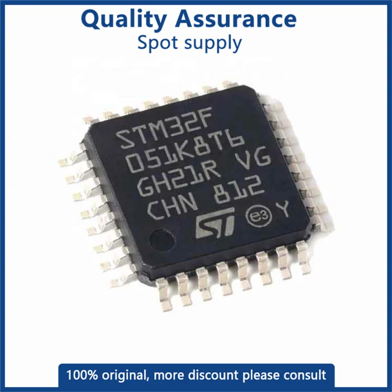 New Original STM32F051K8T6 STM STM32 STM32F STM32F051 STM32F051K STM32F051K8 LQFP-32 IC Chip