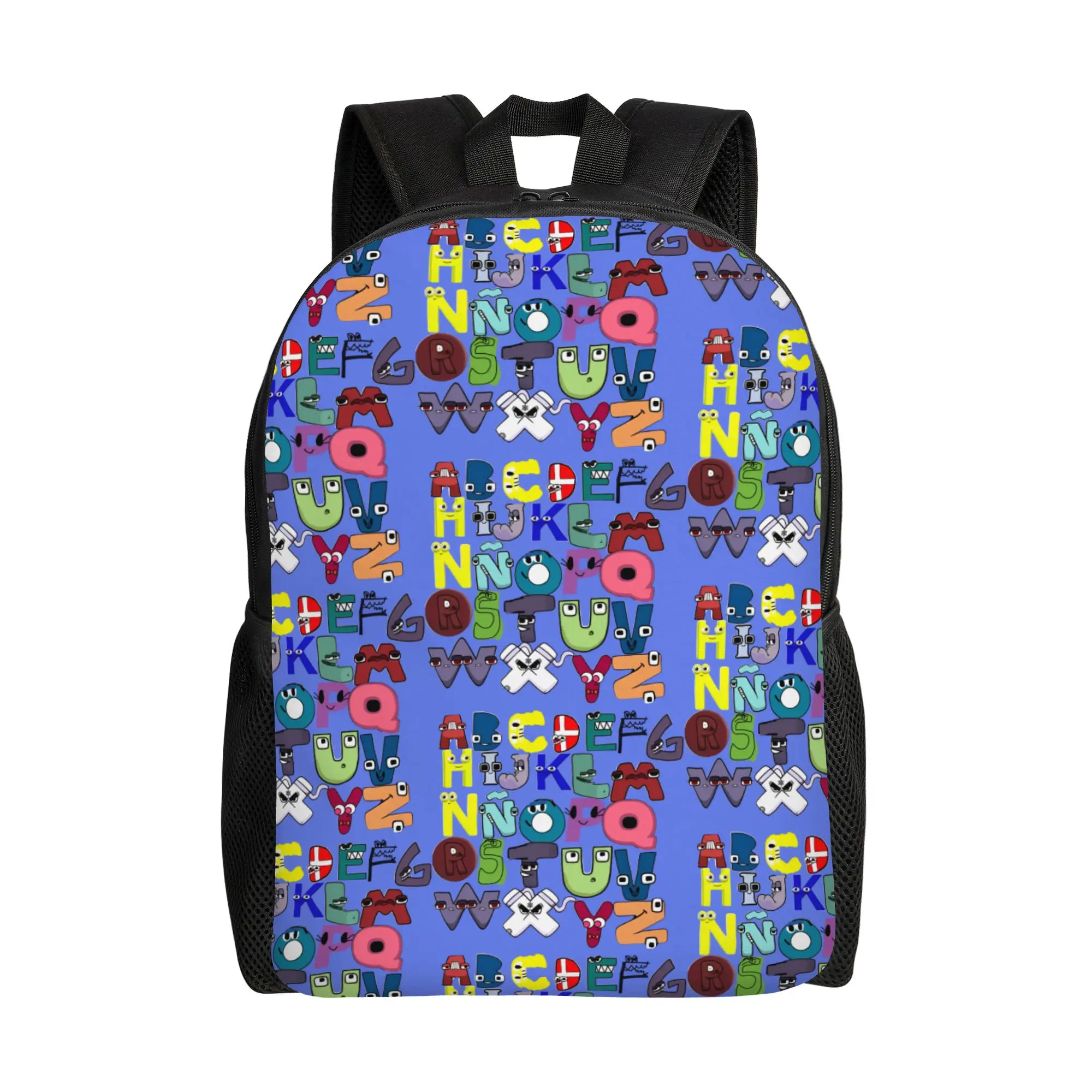 

Custom A-Alphabetes L-Lores Laptop Backpack Men Women Fashion Bookbag for School College Students Letter Bags