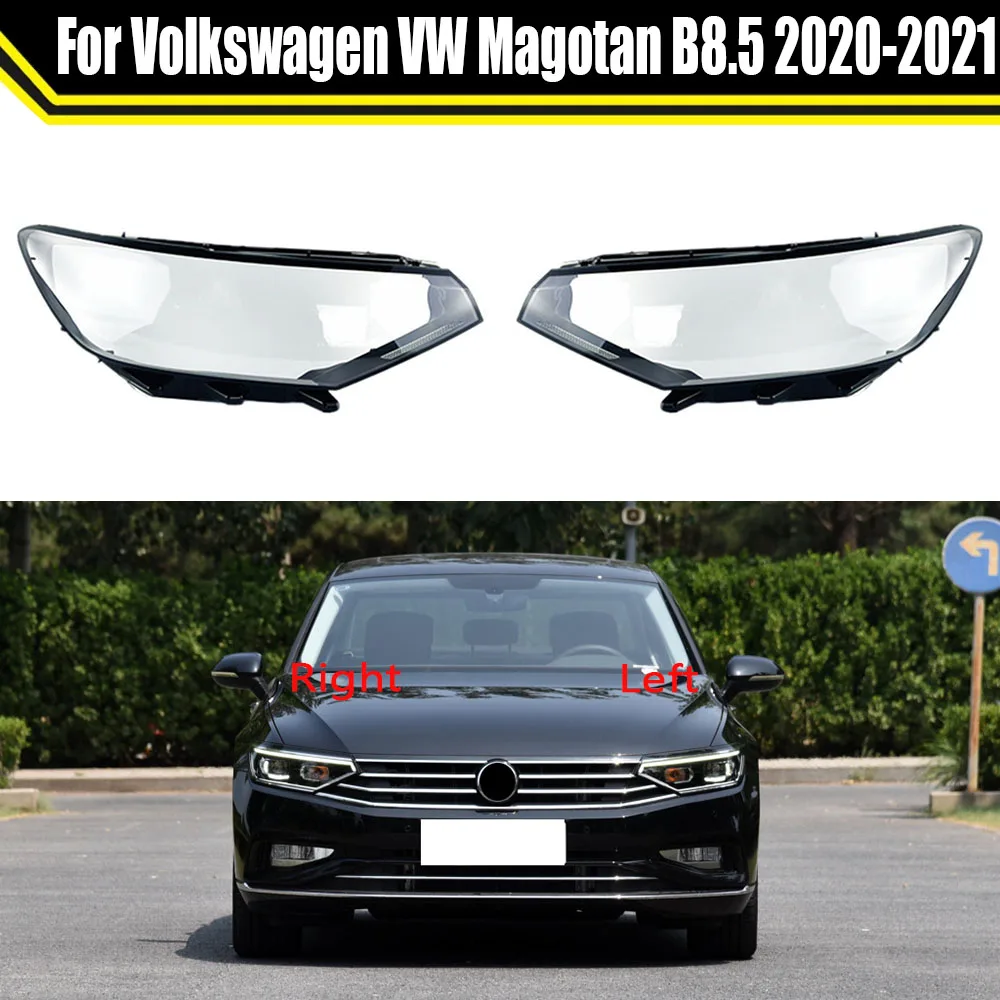

Headlight Cover Lens Shell Front Headlamp Transparent Lampshade Light Lamp Caps For Volkswagen VW Magotan B8.5 2020 2021 2022