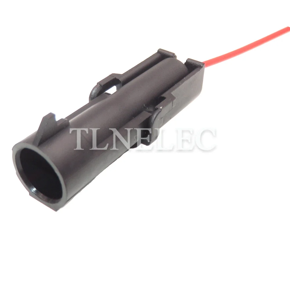 Conectores sellados para automóvil de 1 pin, enchufe de arnés de cableado macho hembra para coche con cables 12015791 12010996