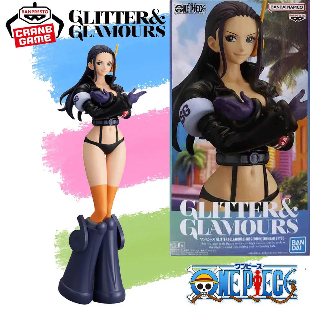 

В наличии: Оригинальная фигурка BANPRESTO One Piece GLITTER&GLAMOURS в стиле Egghead — Нико Робин, аниме-модель, игрушка
