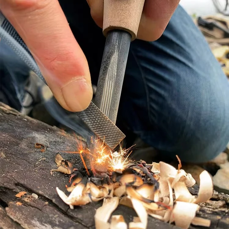 Varilla de fuego de emergencia impermeable para exteriores, práctica fuente de fuego de supervivencia para acampar, equipo EDC de supervivencia en el desierto