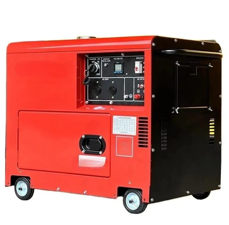 EU 2025 N P C 50/60Hz High Quality 8KW/10KVA Generator 10kw Portable Silent Generator