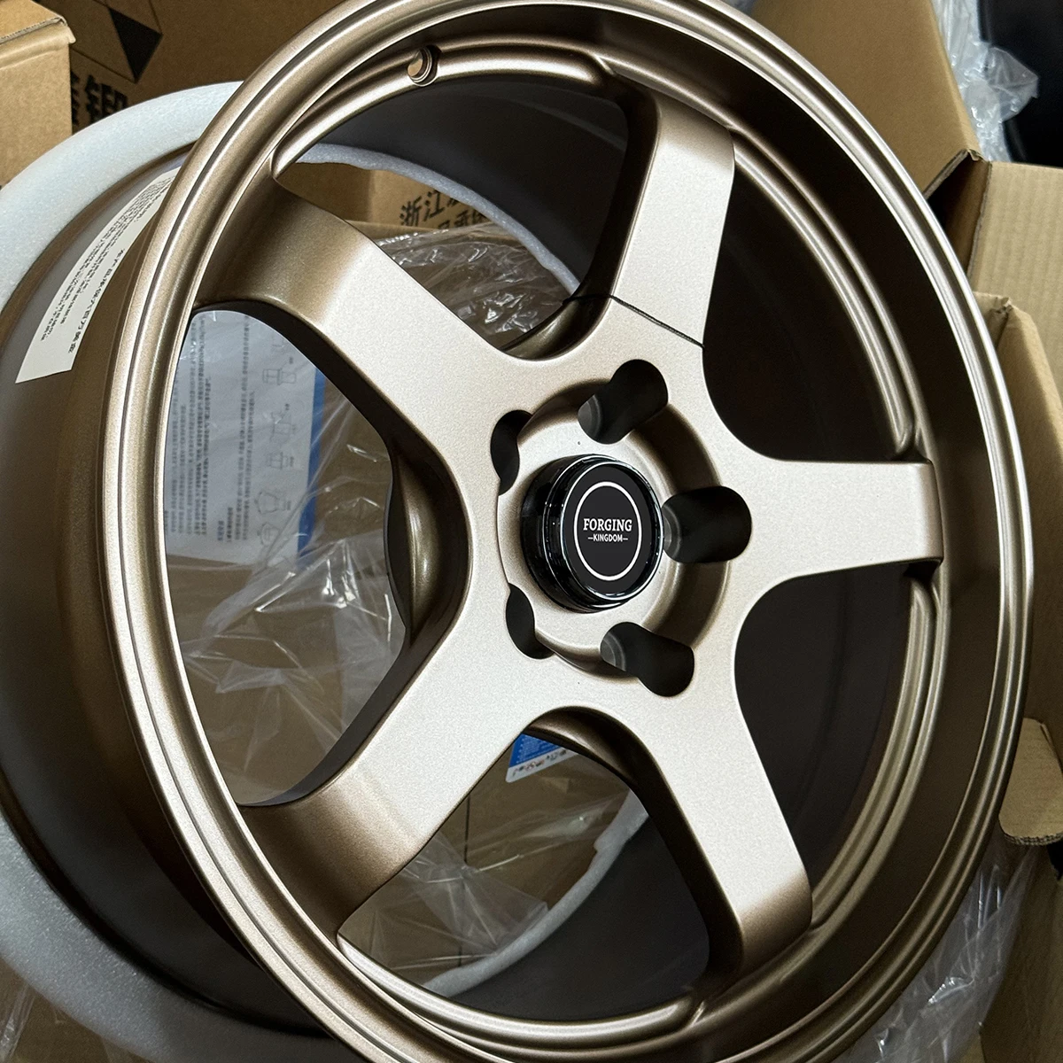 17-26 Inch Advan Style Alloy Wheels Custom Sales Forged Wheel Hub 5*112 5*114.3 5*120 Hole Spacing Bronze Finishing New 35mm