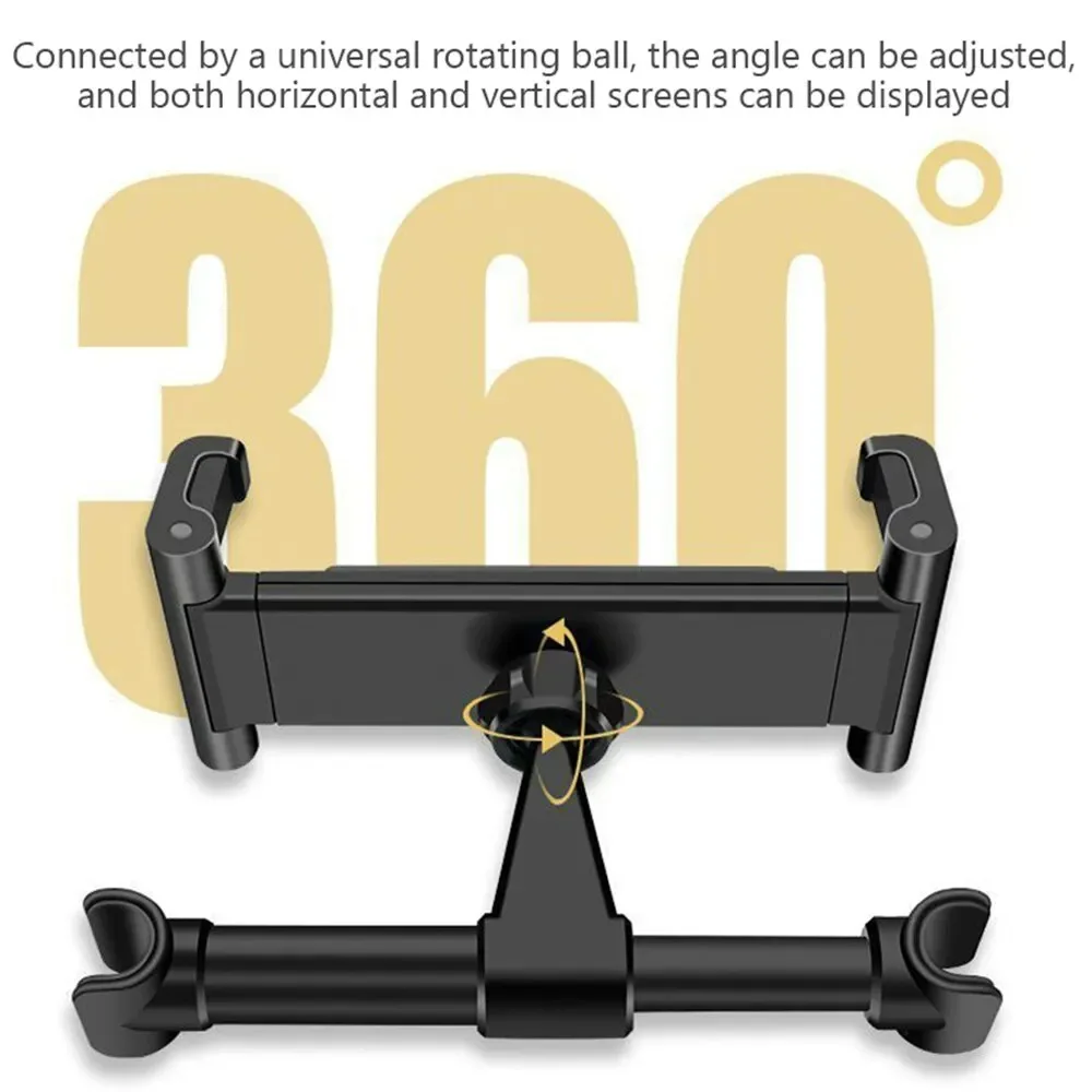 Universal Car Back Seat Bracket Holder Foldable For iPad Air 4-11 Inch 360 Rotation Mini Tablet PC Auto Car Phone Holder Stand