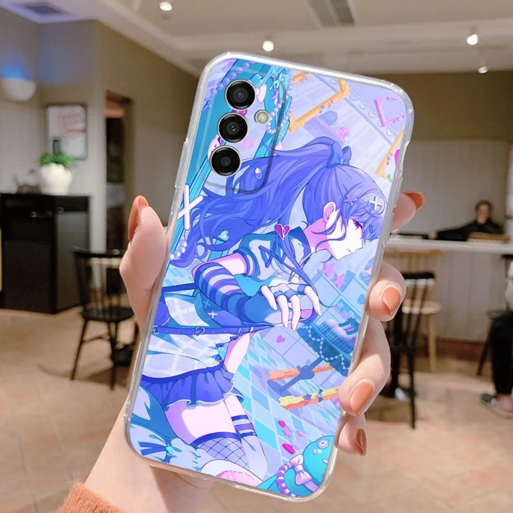 Music Game P-Project Sekai Phone Case Silicone For Samsung S30,S23,21,22,20 Ultra,S20 FE lite,S10,9,PIus Note20ultra Cover Clear