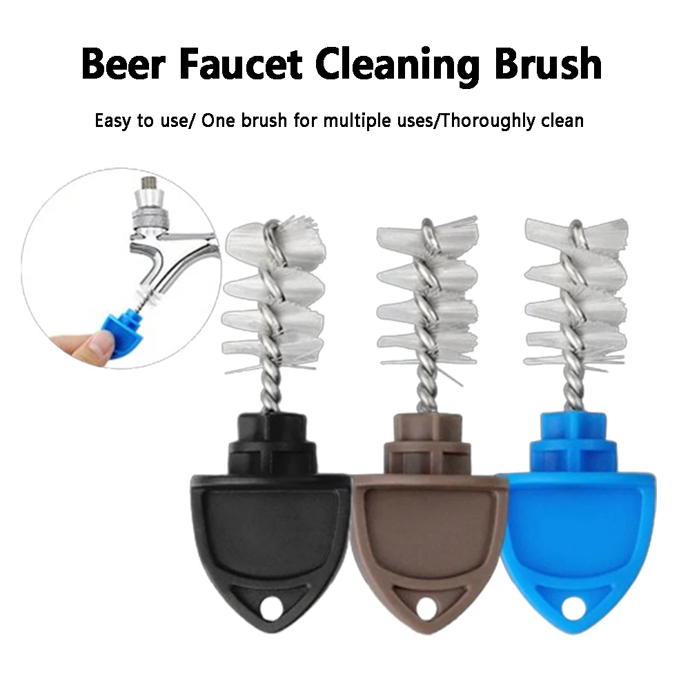 

1Piece Beer Faucet Cleaning Brush Dust-proof Insect Proof Fruit Fly Proof Plug Cleaning Food Pipeline Mouth Brush Brush Plug