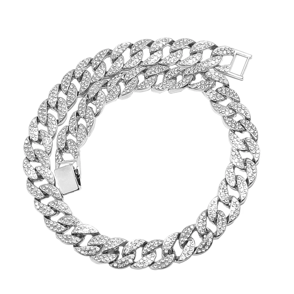 

1Pcs Cuban Chain Necklace Men Hip Hop Accessories Chic Decorative Jewelry Special Birthday Valentine's Gift Stand Out Crowds