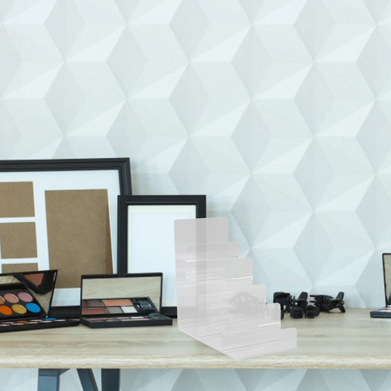 

Wallet Display Rack Acrylic Countertop Stand For Shop Home Display Holder Desktop Storage Commodity Holder