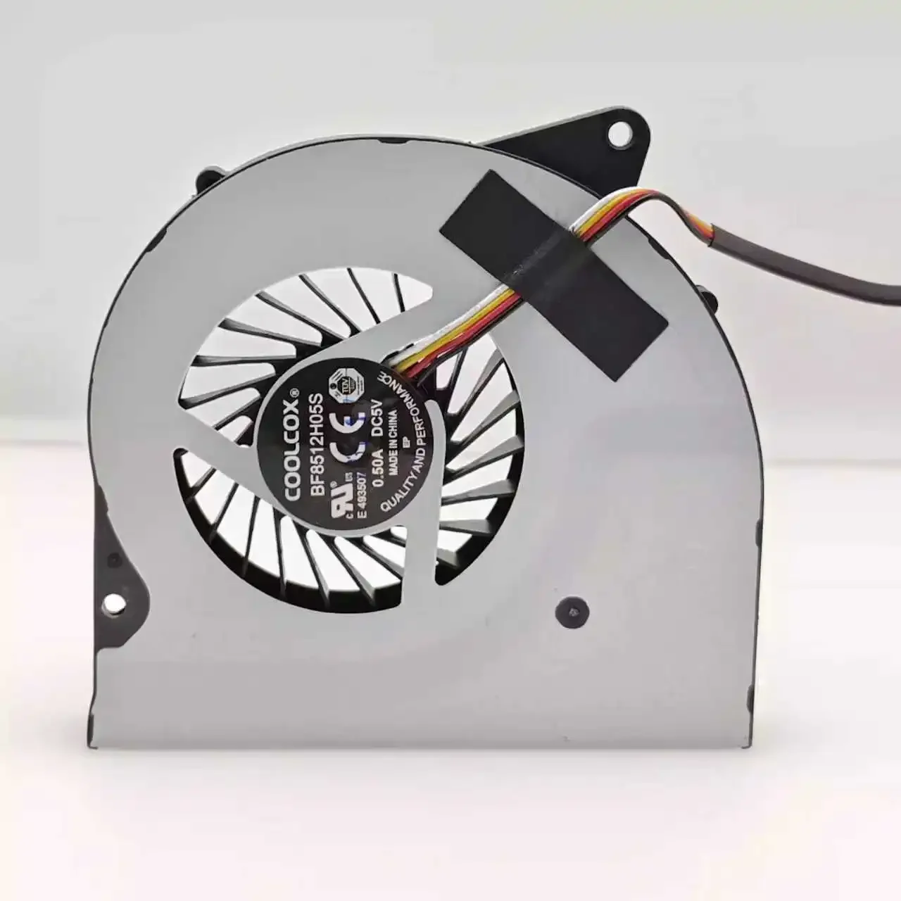fan For COOLCOX BF8512H05S DC 5V 0.50A 4-Wire Server Cooling Fan