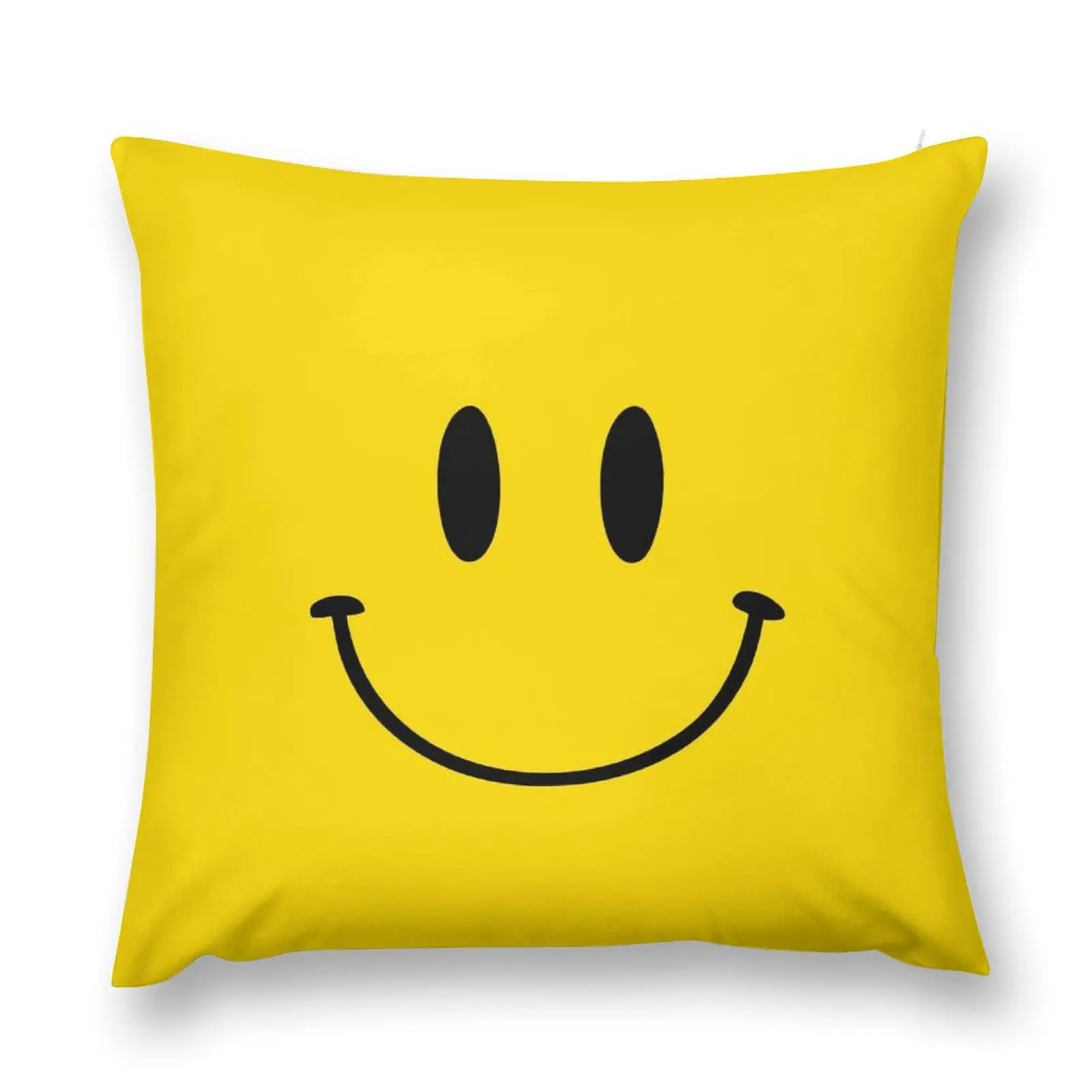 

Square Smile Happy Face Throw Pillow Pillow Cover Bed pillowcases pillow