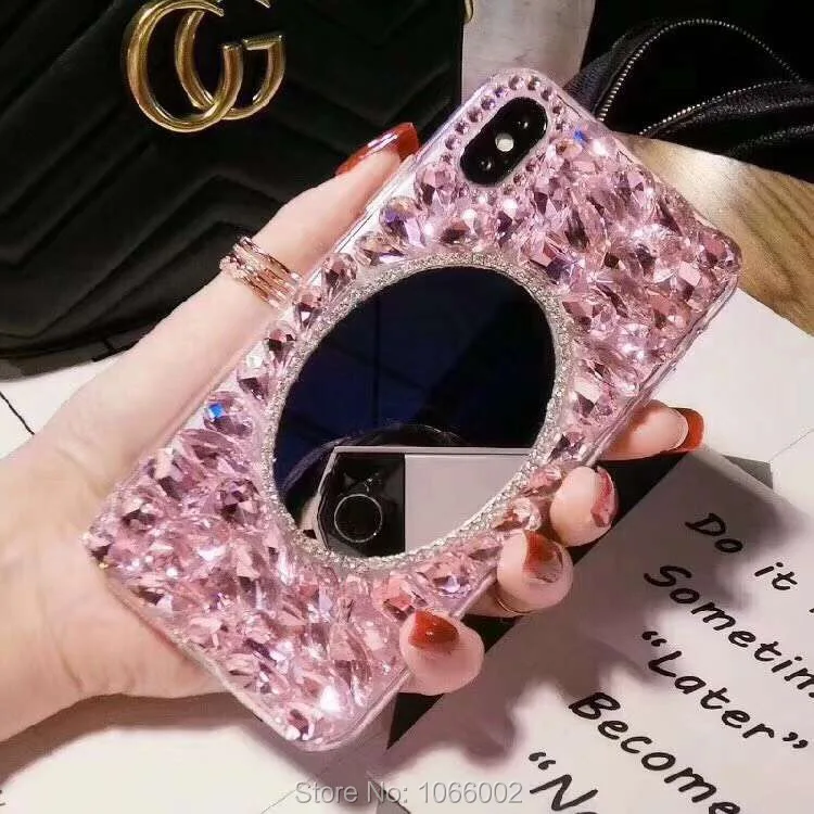 Luxury 3D Diamond Mirror Bling Cases for Samsung Galaxy A21S A51 A71 A12 A52 A52s A72 A32 A22 A13 A33 A53 A73 A14 A34 A54 5G