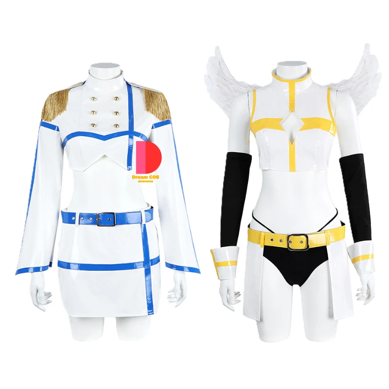 2.5 Dimensional Seduction Cosplay Aria Kisaki NONOA Costume Wings Uniform for Women Set  Anime Halloween Comic Con Sexy Dress