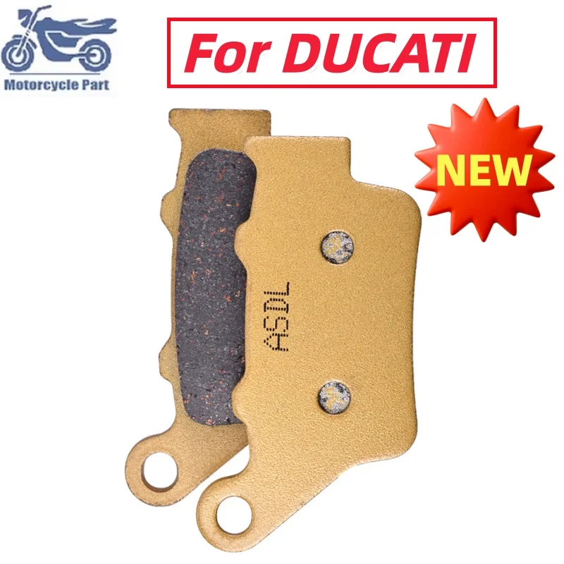 Rear Brake Pads For DUCATI Sport GT 1000 GT1000 992cc 2006-2010 797 Monster 937cc 1100 803 400 Scrambler Pro 1079cc 2015-2021