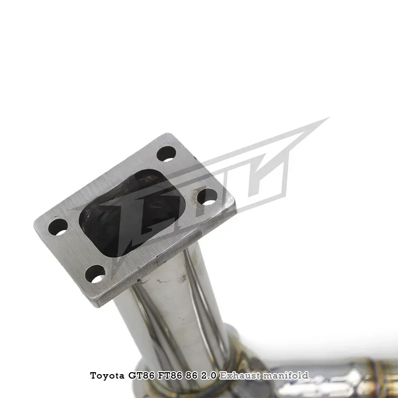 ส่วนแรกของท่อเหล็กกล้าไร้สนิมสำหรับ86/GT86/FT86 2.0 2014-2023ท่อร่วมไอเสีย Isometric fro