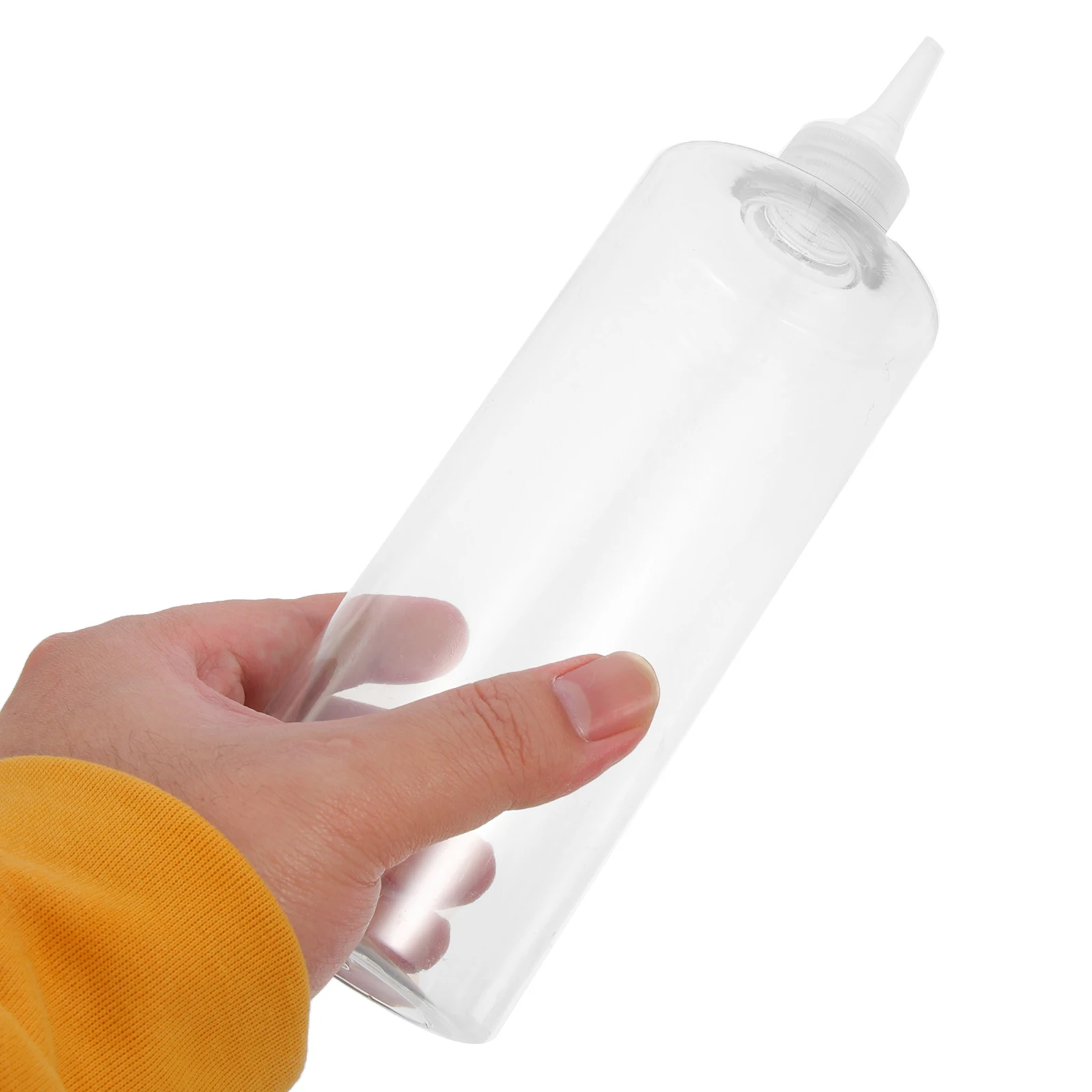 

10 pcs Squeeze Pigment Bottles 500Ml Refillable Latex Dispenser Transparent Reusable Filling Container For Home Caulking