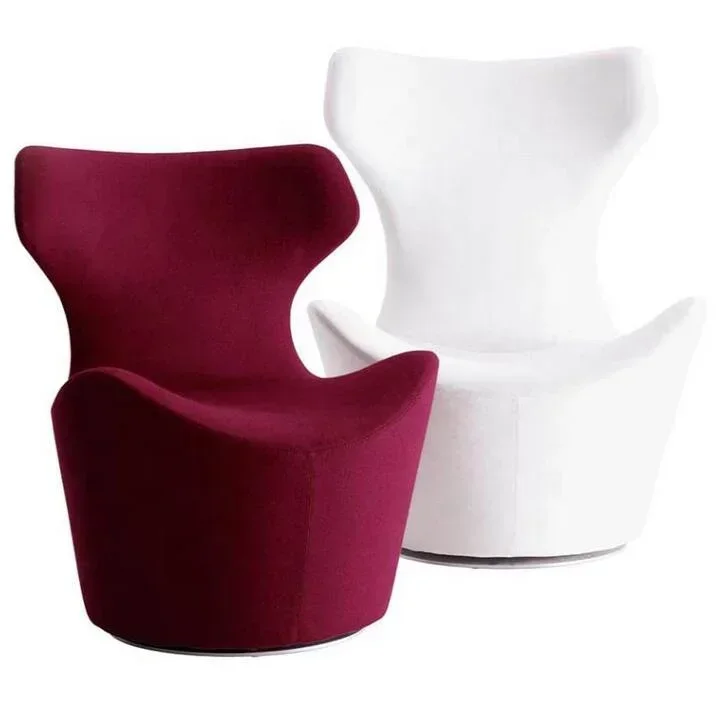 

hot selling Italian modern furniture living room armchair single revolving sofa chair