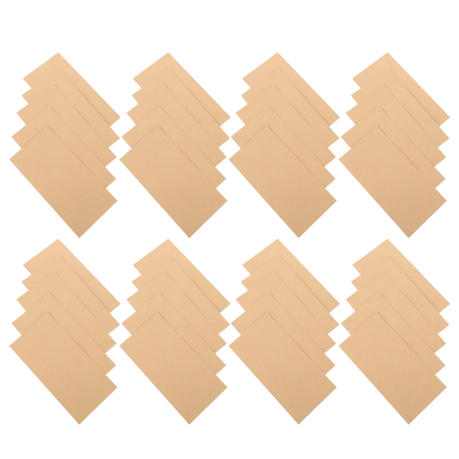 

60Pcs Versatile Brown Kraft Envelopes Flap Cash Envelopes for Budgeting Gift Cards Party Invitations Mailing Cards