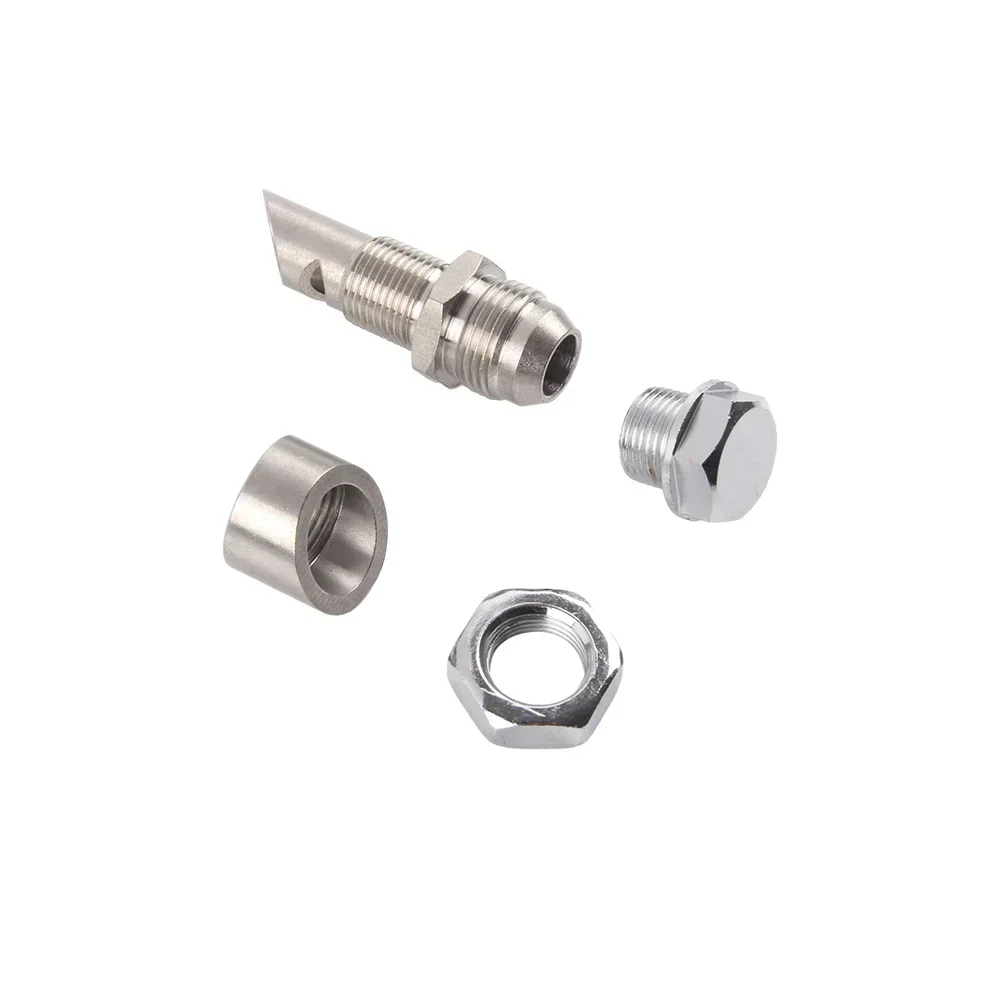 Stainless Steel Fitting Exhaust Vacuum Kit Catch Can Vent E-VAC Scavenger Kit includes T304 SS E-VAC 4