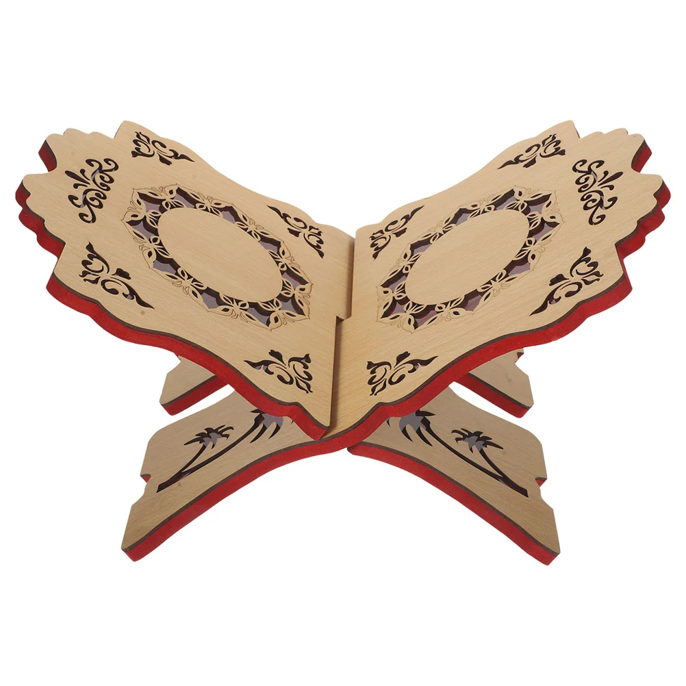 

Book Stand Wooden Detachable Reading Stand For Bible Quran Eid Mubarak Prayer Chanting Rack Desktop Holder Home Temple School