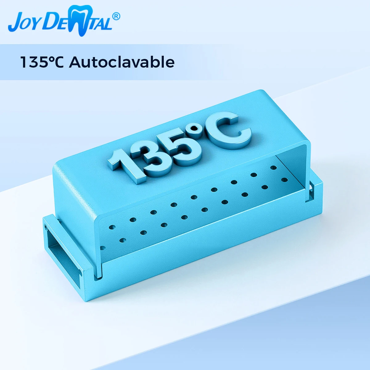 

1 шт./кор. держатель для стерилизации стоматологических боров, 30 отверстий для высокоскоростных и низких скоростей, 135 ℃ Автоклавируемый стоматологический инструмент