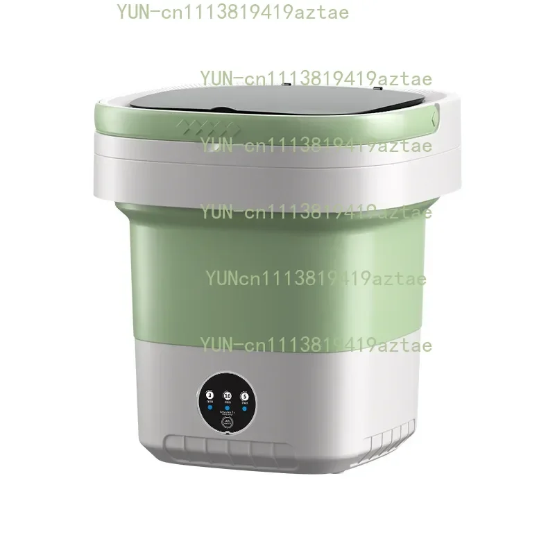 Factory Wholesale Foldable Mini Washing Machine Fully Automatic Portable Washer Spin Dryer 5kg Capacity Plug-In for Underwear