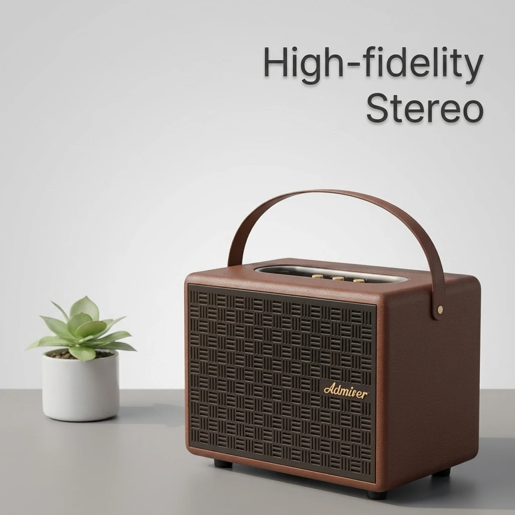 Portable Wireless Speaker Bluetooth 5.2 2000-3000mAh Battery Home Theatre Karaoke Audio Speaker
