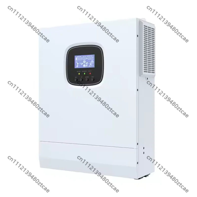 3KW 5KW Solar Hybrid Inverter, 24V 48V DC to 110V AC, 60A MPPT Charge Controller, Off Grid Pure Sine Wave Inverter with WiFi