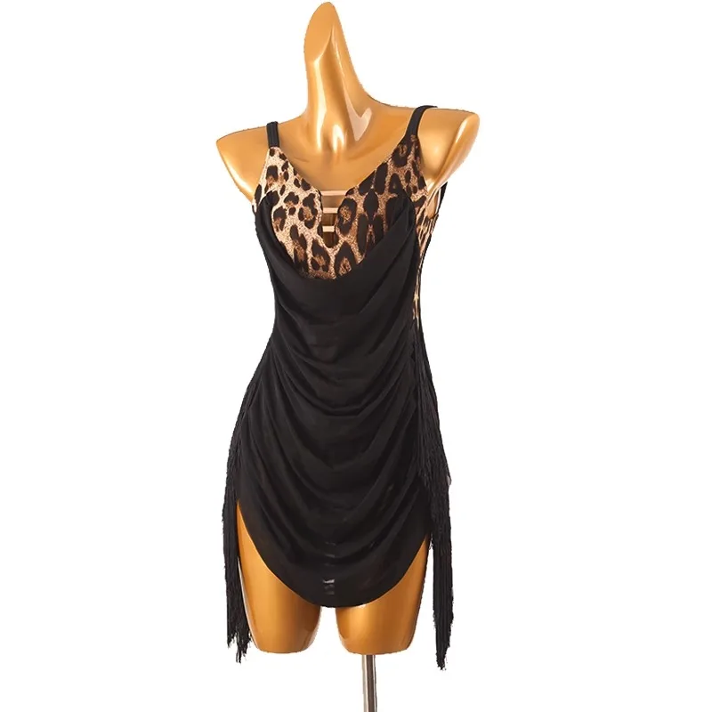 2026 New Latin Dance Dress Practice Clothes Women Stage Outfit Competition Costume Sexy Girl Party Kpop Dancewear Tops Customize