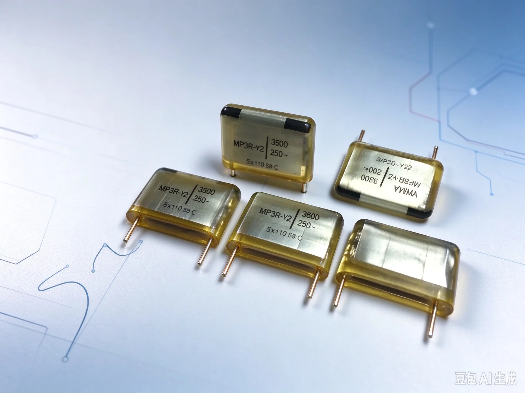 premium-for-wima-mp3r-y2-3300pf-250vac-copper-lead-coupling-film-capacitor-100pcs