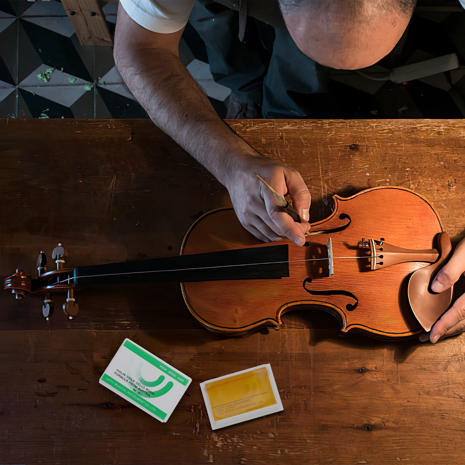 

2pcs Rosin Accessories For String Instruments High Adhesion Violin Viola Cello Erhu String Maintenance Practical