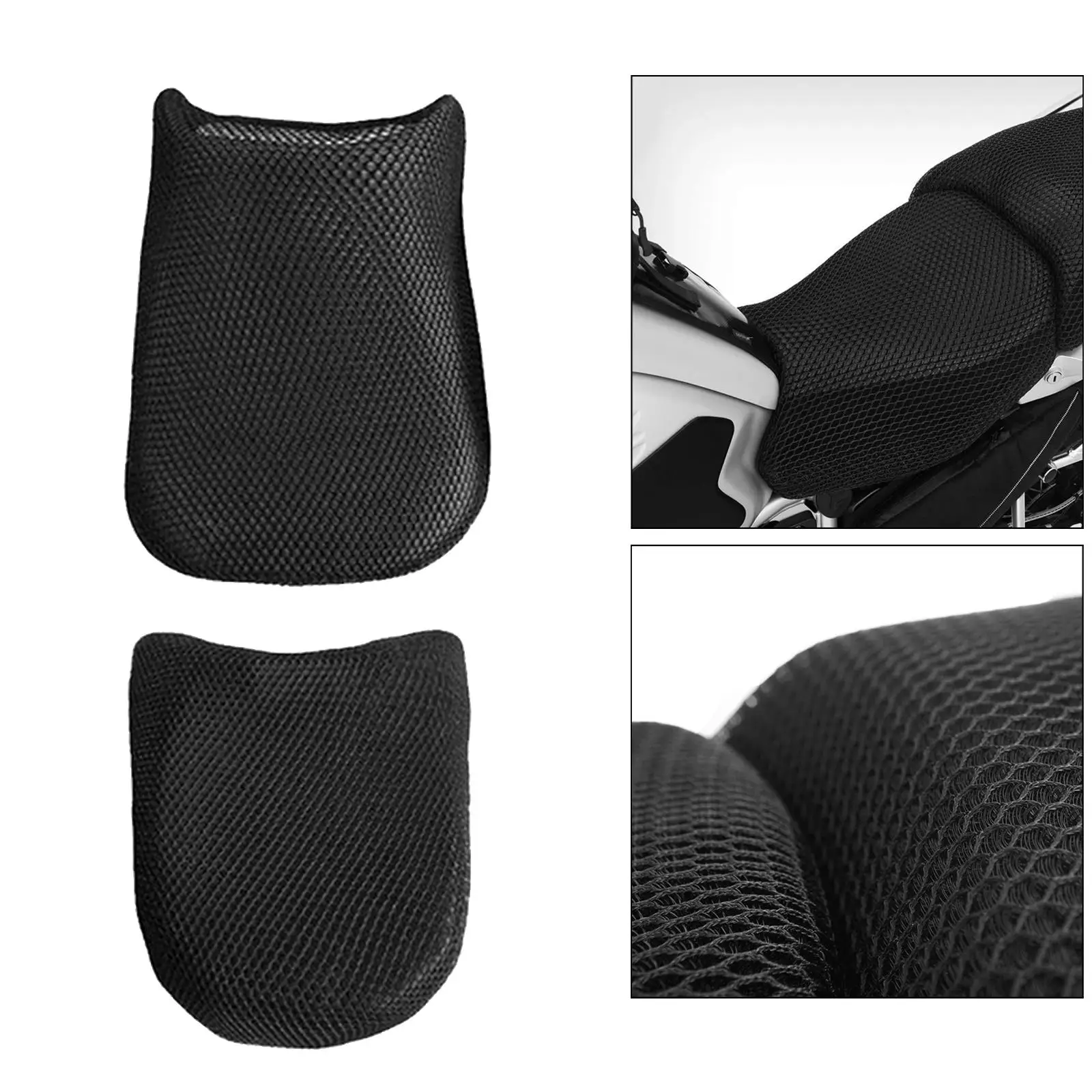 Motorcycle Comfort Saddle Seat Cover Comfortable Pressure Relief Accessories For