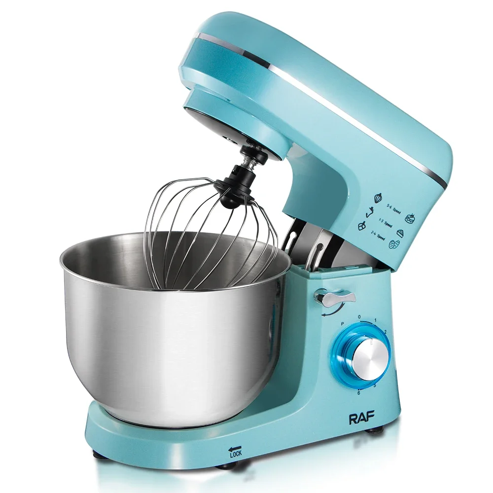 

RAF Multifunction 6.8L Kitchen Standing Cake Mixer Bakery Dough Kneading Machines Bread Dough Stand Food Mixer For Baking