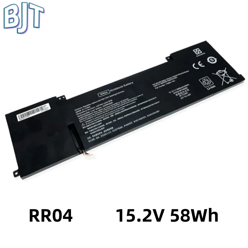 

New 15.2V 58Wh 4 Cell RR04 Laptop Battery For HP OMEN 15-5014TX 15-5016TX 15-5006TX 15-5114TX 778978-005 778951-421 HSTNN-LB6N