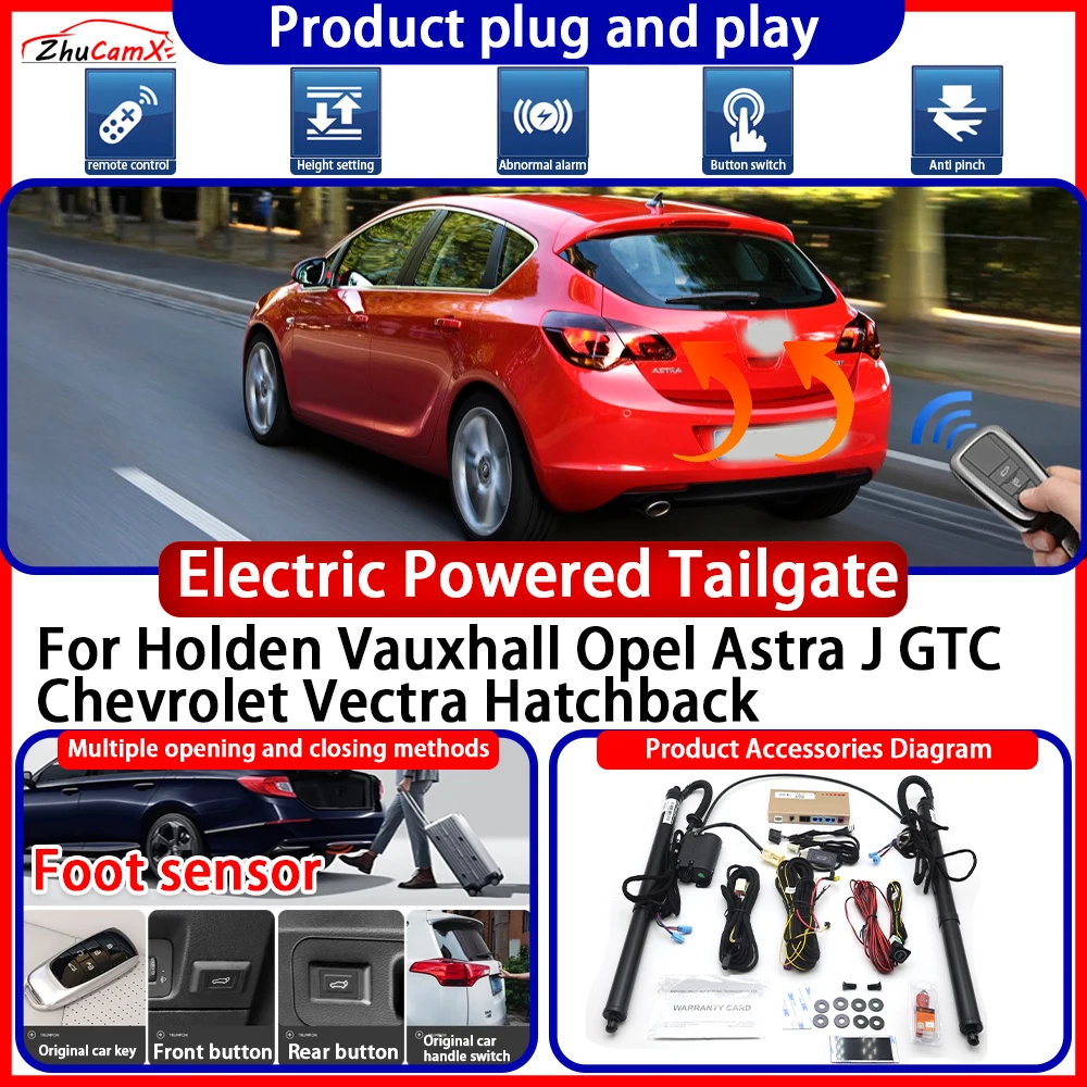 OEM Powered Tailgate for Holden Vauxhall Opel Astra J GTC Chevrolet Vectra Hatchback Anti Pinch Smart Intelligent Control Gate